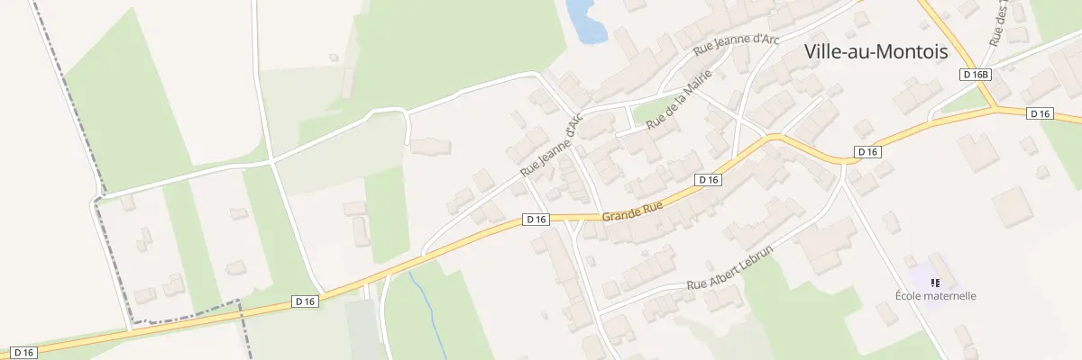 Plan du 8 Rue Jeanne d’Arc à Ville-au-Montois