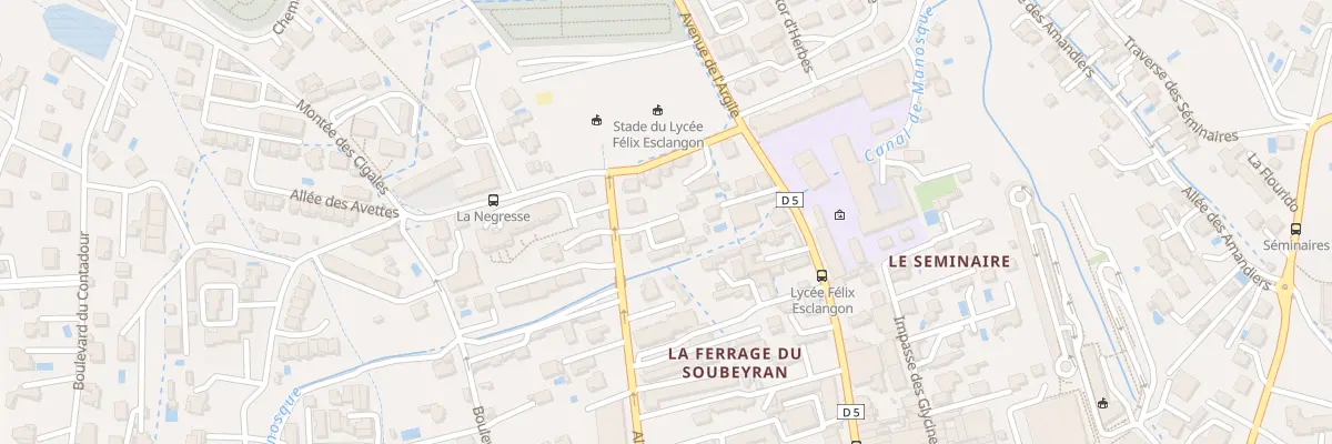 Plan du 9007 All Canto Grilhet à Manosque