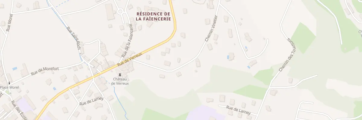 Plan du 2 Che Vinetier à Arbois