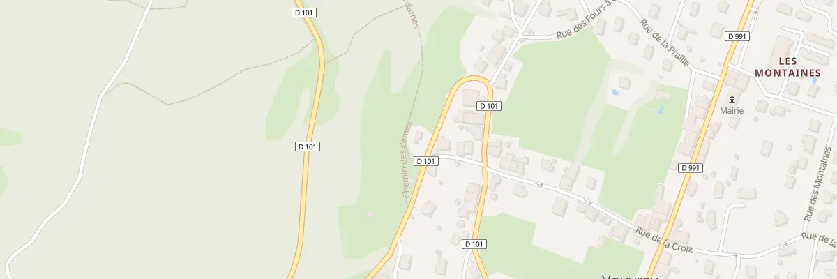 Plan du 700 Rte de Cuvery à Valserhône