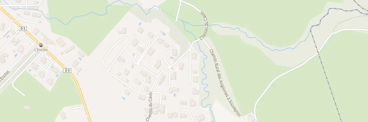 Plan du 5409 Cavin à Brié-et-Angonnes
