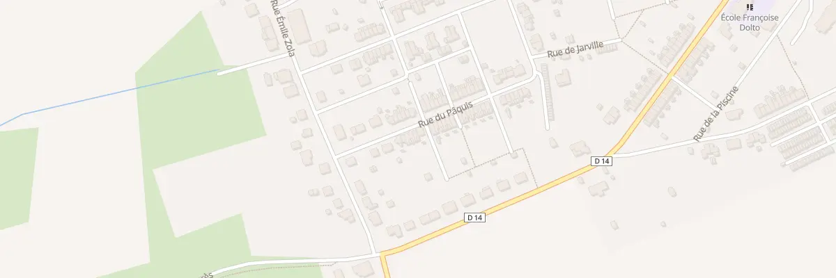 Plan du 55 Rue du Paquis à Joudreville