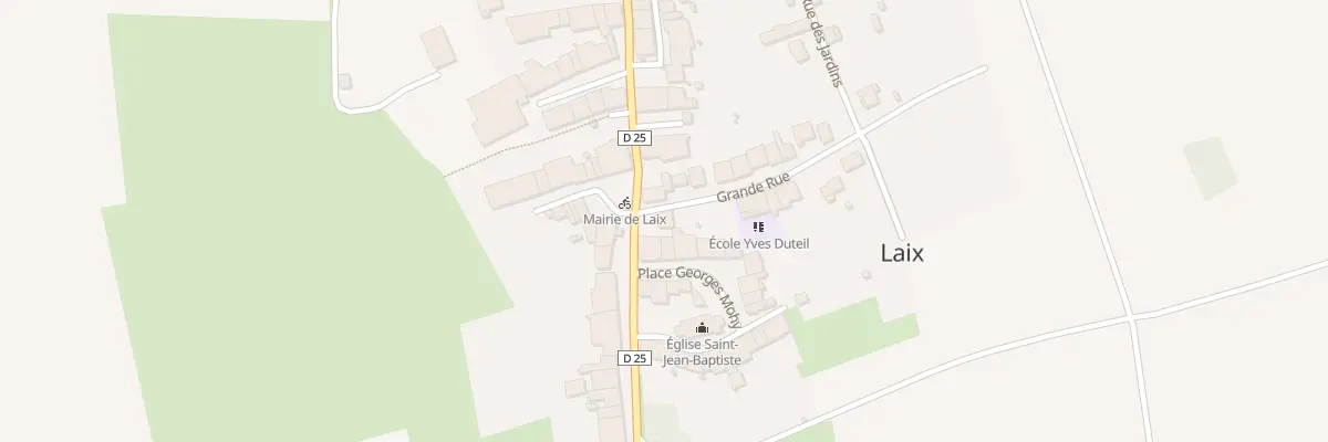 Plan du 2 Gr Grande Rue à Laix