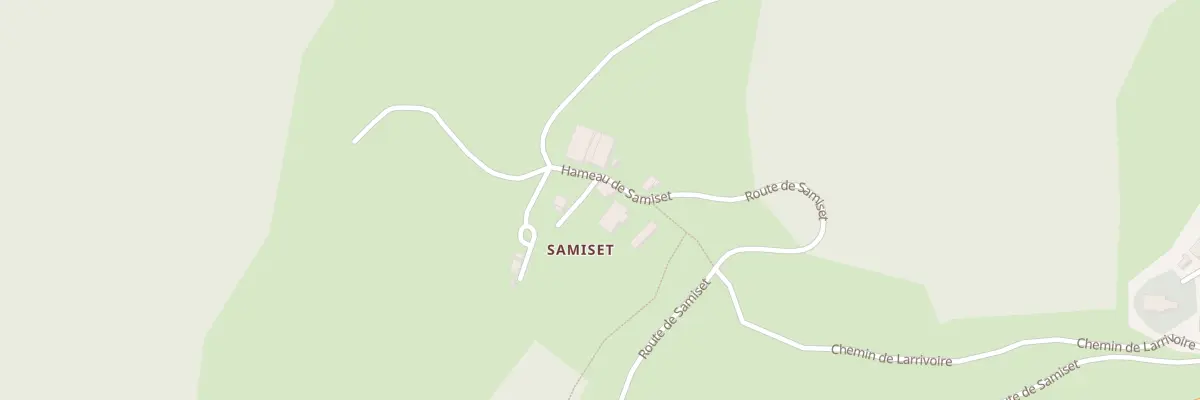 Plan du 7 Ham de Samiset à Larrivoire