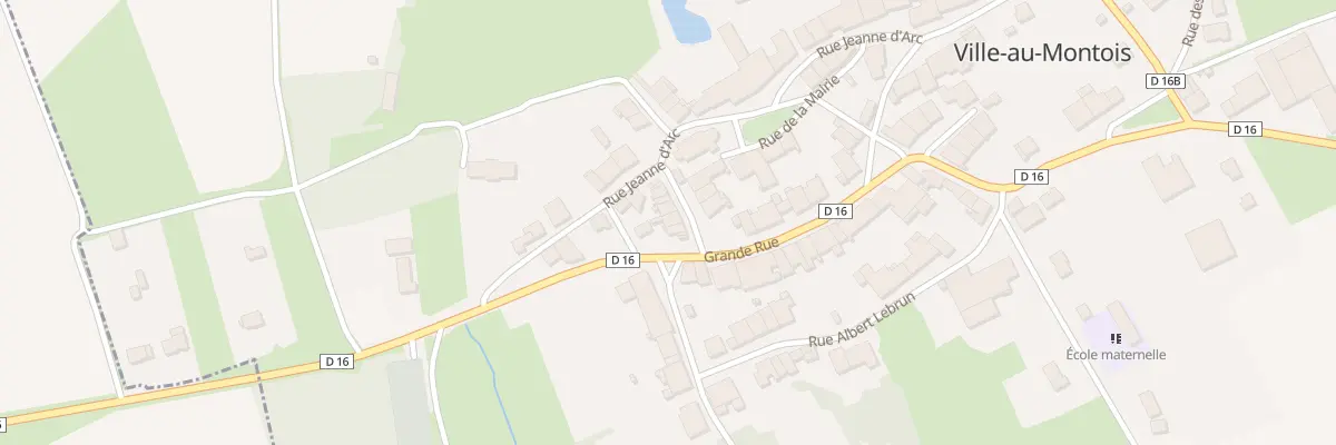 Plan du 6 Rue de l’Eglise à Ville-au-Montois