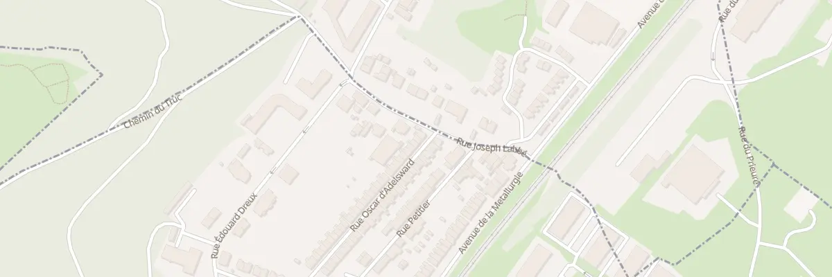 Plan du 61 Rue Oscar d’Adelsward à Longwy