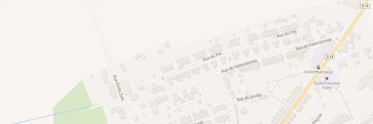 Plan du 102 Rue du Pré à Joudreville