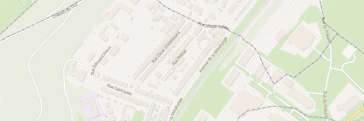 Plan du 3 Rue Petitier à Longwy