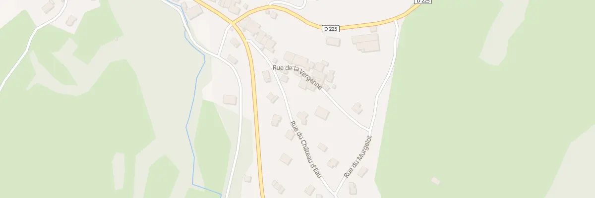 Plan du 4 Rue de la Vergenne à Charcenne