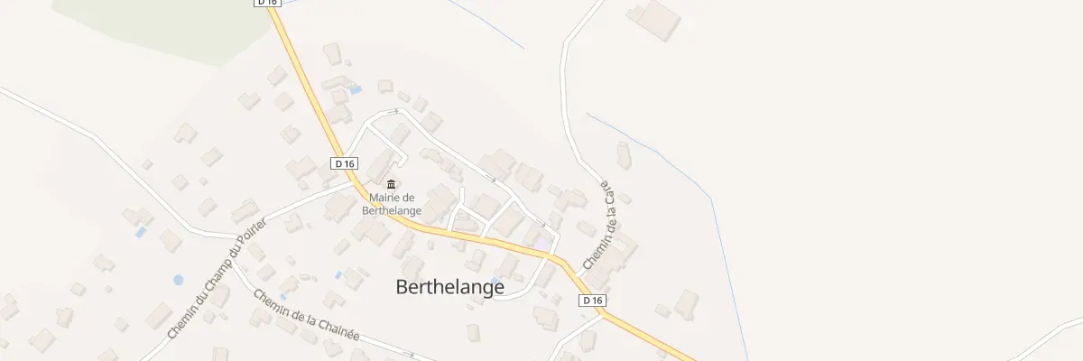 Plan du 4 Rue de la Chapelle à Berthelange