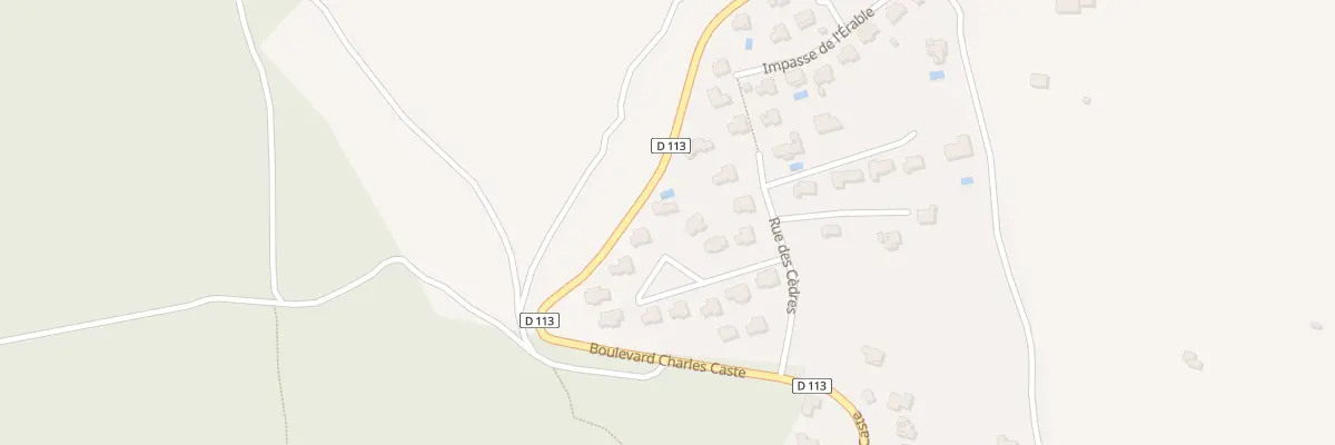 Plan du 147 All des Micocouliers à Saint-Étienne-les-Orgues