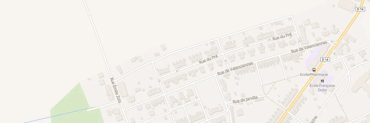 Plan du 100 Rue du Pré à Joudreville