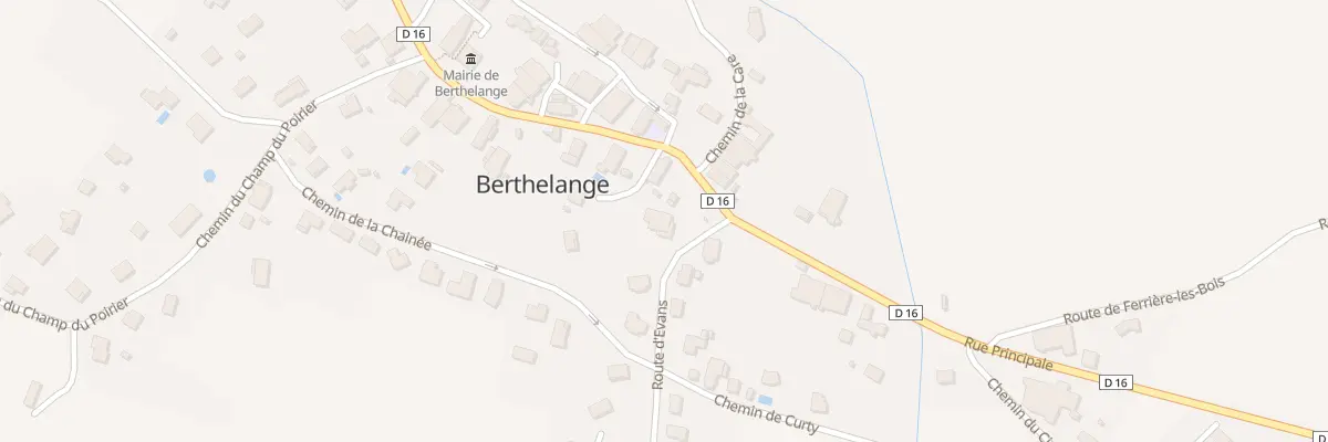 Plan du 19 Rue Principale à Berthelange