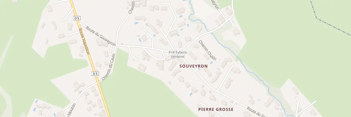Plan du 5095 Souveyron à Brié-et-Angonnes