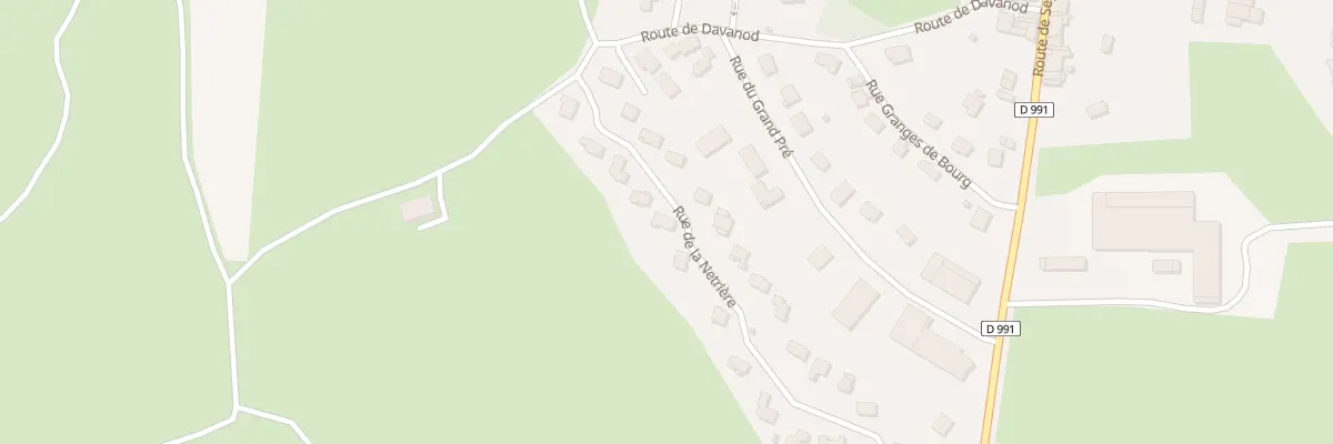 Plan du 33 Rue de la Netriere à Billiat