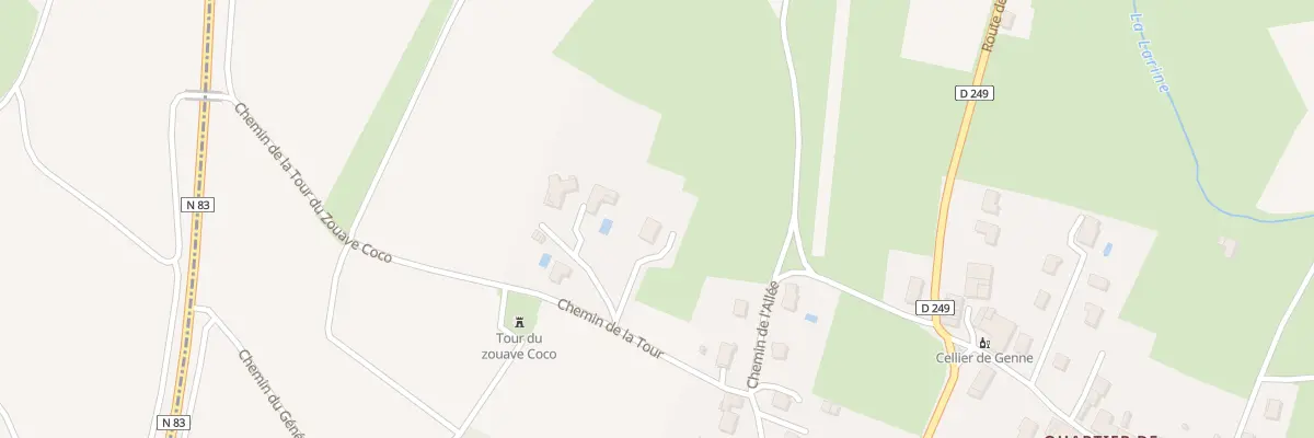 Plan du 5148 Che des Crêts à Montigny-lès-Arsures