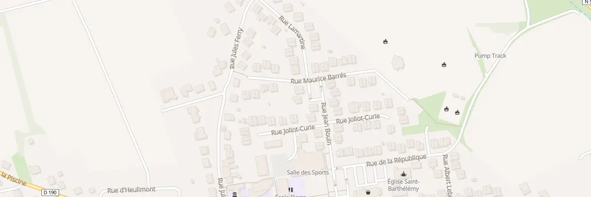 Plan du 19 Rue Jean Bouin à Mexy