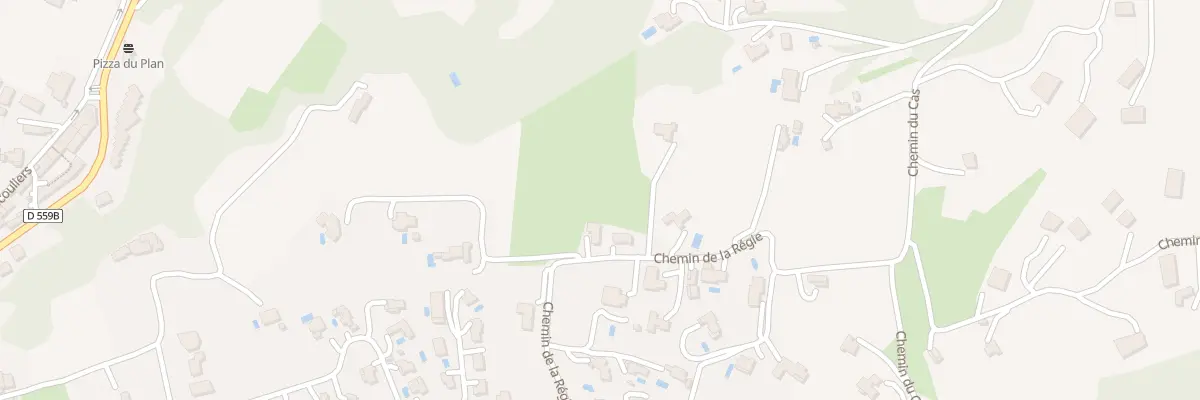 Plan du 975 Che de la Regie au Castellet