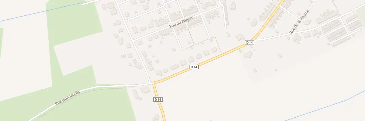 Plan du 16B Rue Jules Ferry à Joudreville