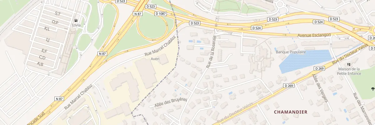 Plan du 11 Rue de la Roseraie à Gières