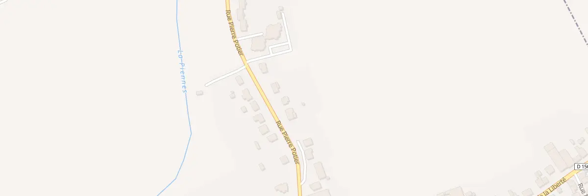 Plan du 24B Rue Pierre Potier à Piennes