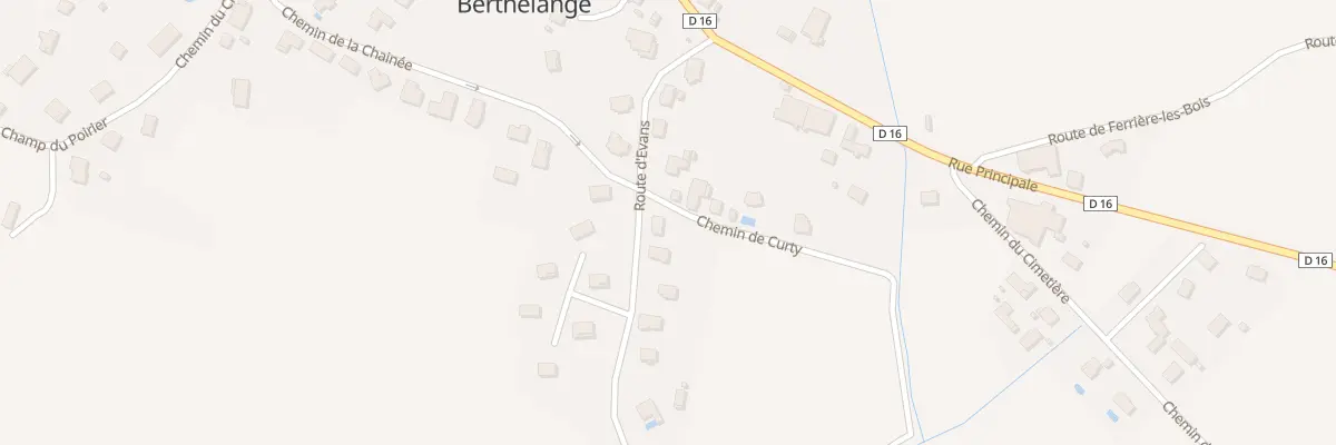 Plan du 5066 Rue d’Evans à Berthelange