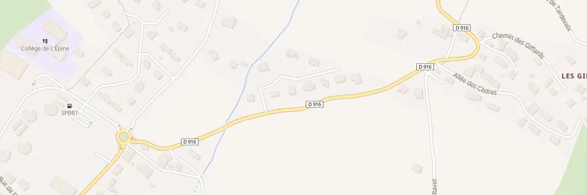 Plan du 106 All du Clos de l’Epine à Novalaise