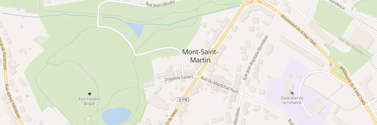 Plan du 39 Bd de Metz à Mont-Saint-Martin