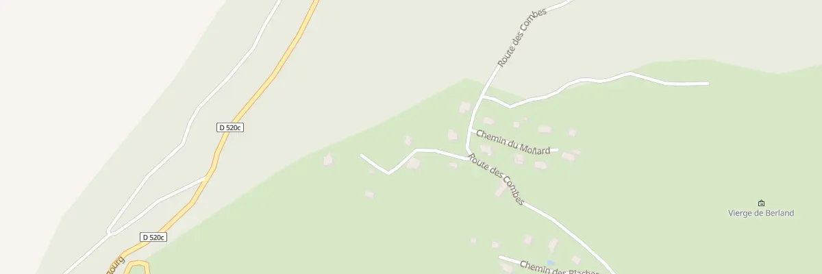 Plan du 62 Che Combe Brigoud à Saint-Christophe-sur-Guiers