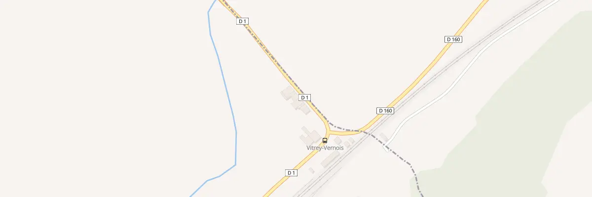 Plan du 5 La Gare à Vernois-sur-Mance