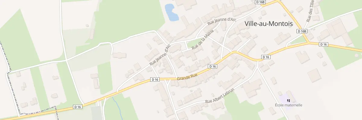 Plan du 3 Rue de l’Eglise à Ville-au-Montois