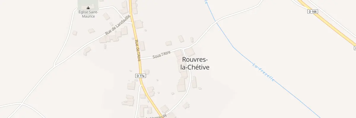 Plan du 11 Rue du Hanrenay à Rouvres-la-Chétive