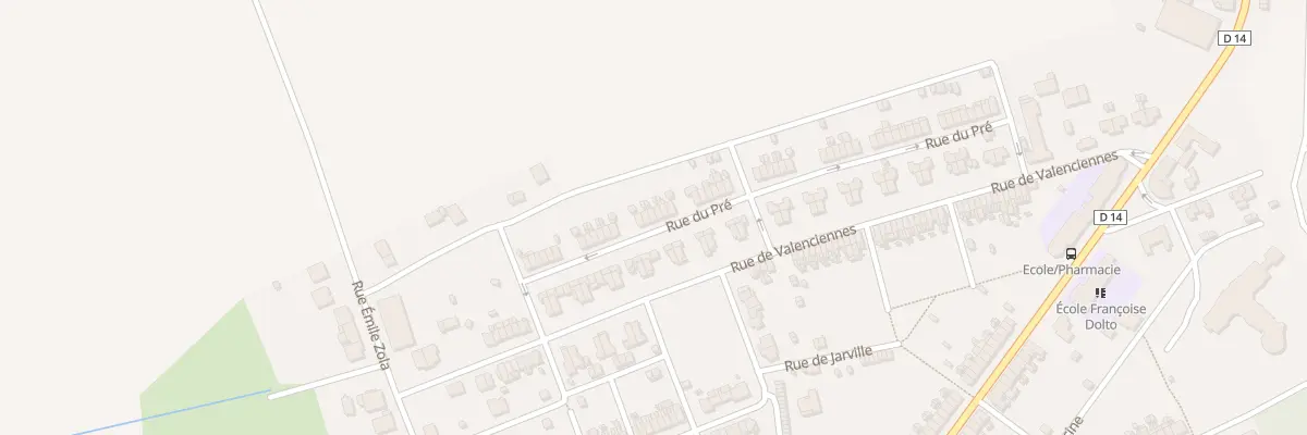 Plan du 90 Rue du Pré à Joudreville