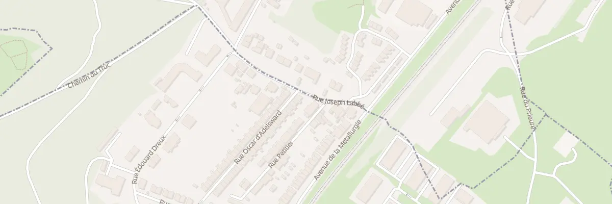 Plan du 64 Rue Oscar d’Adelsward à Longwy
