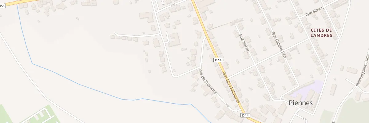 Plan du 3 Rue de Tharandt à Piennes