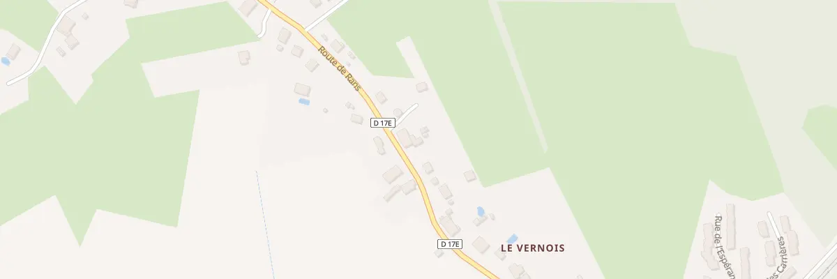 Plan du 28 Rte de Rans à Arc-et-Senans