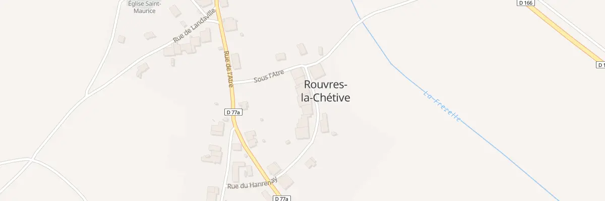 Plan du 7 Rue du Hanrenay à Rouvres-la-Chétive