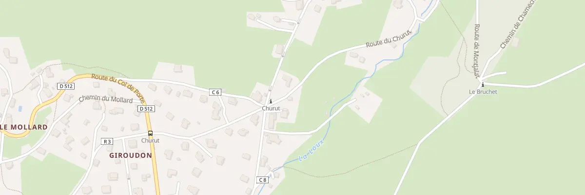 Plan du 238 Rte du Churut au Sappey-en-Chartreuse