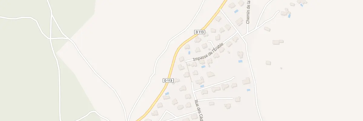 Plan du 161 Imp des Erables à Saint-Étienne-les-Orgues