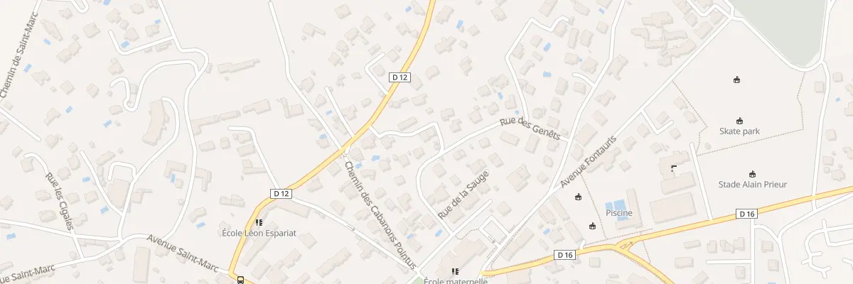 Plan du 11 Rue des Genêts à Forcalquier