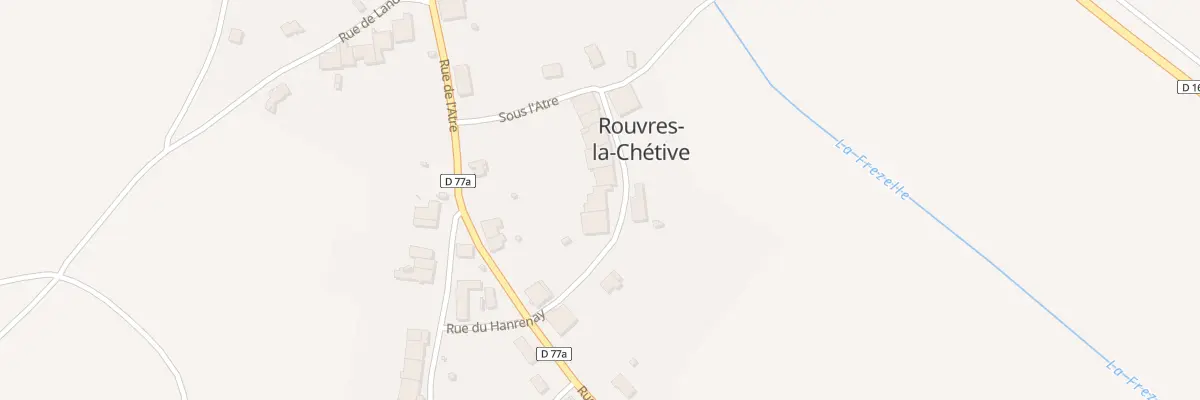 Plan du 3 Rue du Hanrenay à Rouvres-la-Chétive