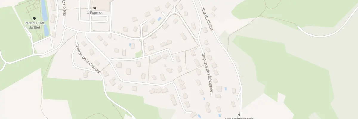 Plan du 309 Rue de Tre la Croix à Lavans-lès-Saint-Claude