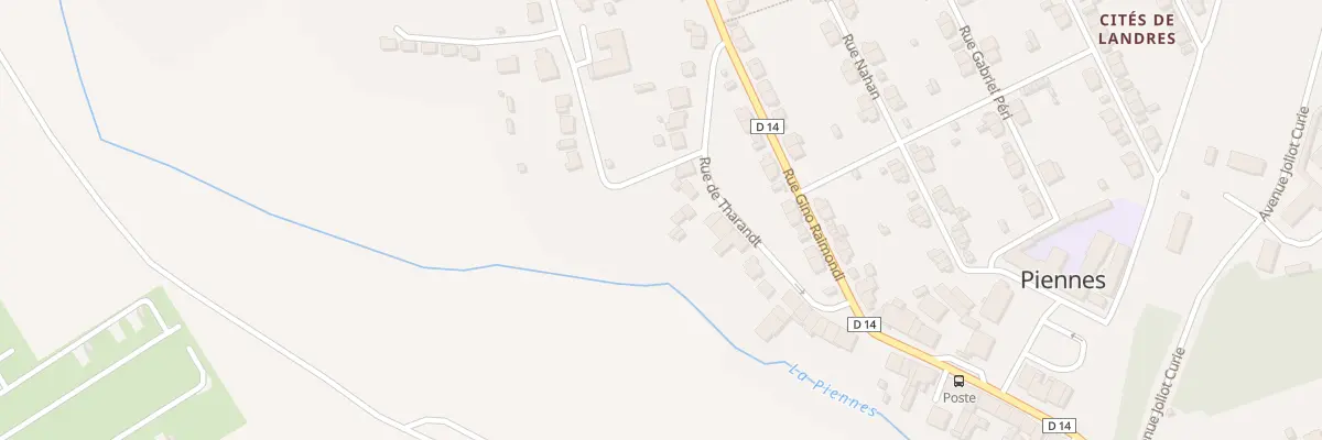Plan du 6 Rue de Tharandt à Piennes