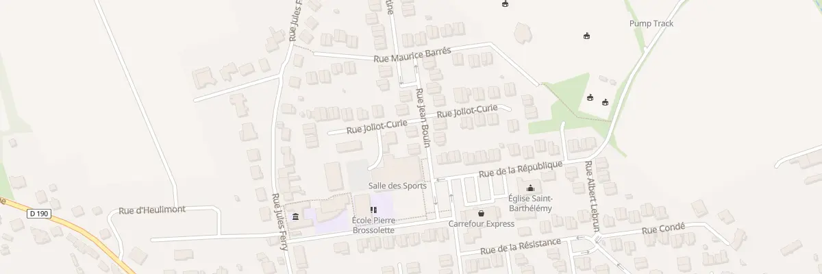 Plan du 5 Rue Jean Bouin à Mexy