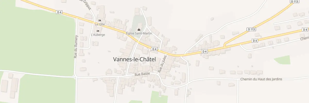 Plan du 5003 Rue de la Liberte à Vannes-le-Châtel