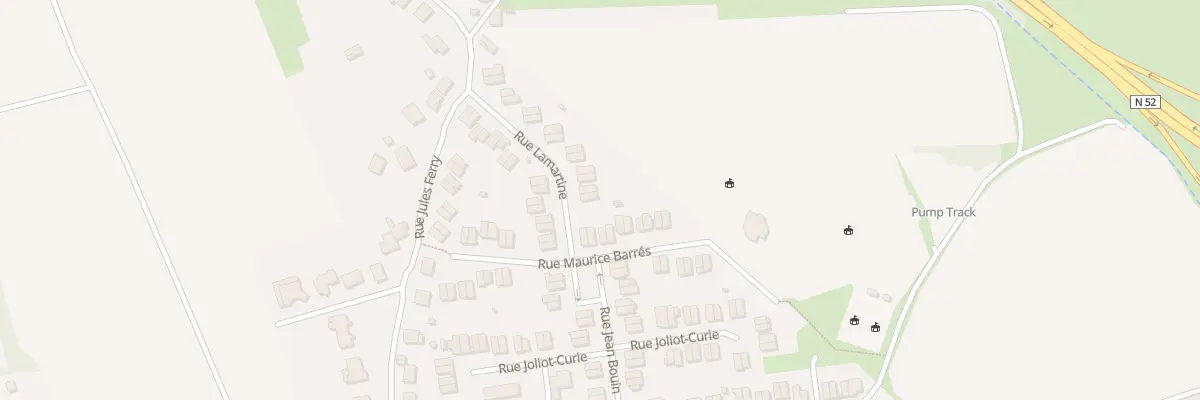 Plan du 2 Rue Lamartine à Mexy