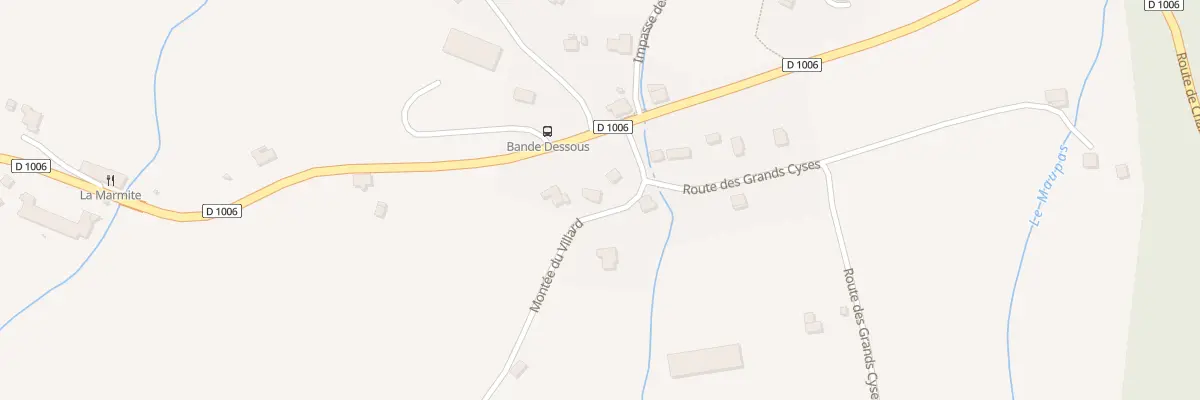 Plan du 651 Mte du Villard à Saint-Christophe