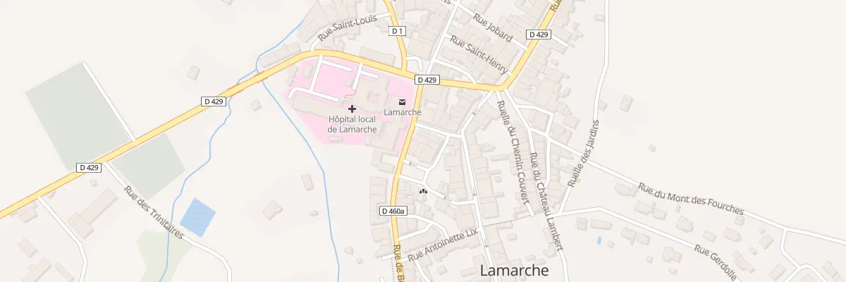 Plan du 5 Rue de Bellune à Lamarche