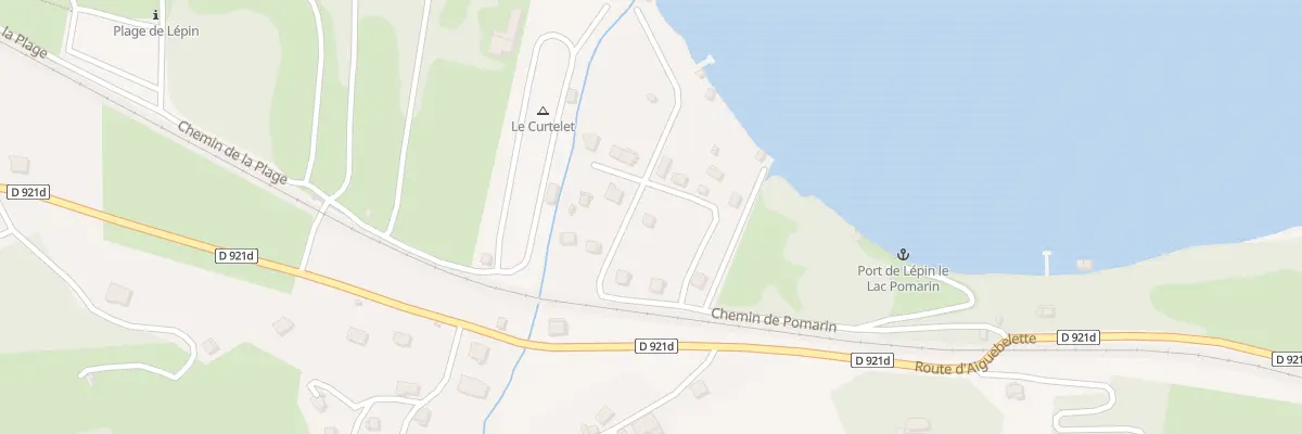 Plan du 5205 Le Grand Pre à Lépin-le-Lac