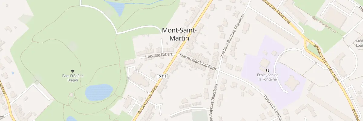 Plan du 102 Bd de Metz à Mont-Saint-Martin